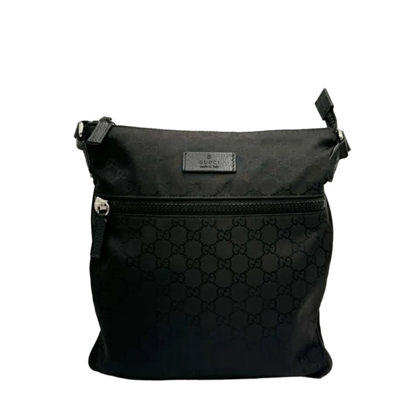 Gucci GG Messenger BagGuccissima Black (Like new) JXB2482
