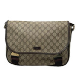 Load image into Gallery viewer, Gucci GG Brown Supreme Monogram Coated Canvas Messenger Bag (Pre-owned) 8TJWDBC
