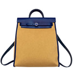 Load image into Gallery viewer, Hermès Toile Herbag A Dos Zip Retourne Backpack (Excellent Condition)
