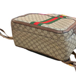 Load image into Gallery viewer, Gucci Ophidia Backpack GG Supreme Medium Beige/Ebony (Pre-owned) 3GGTR2B
