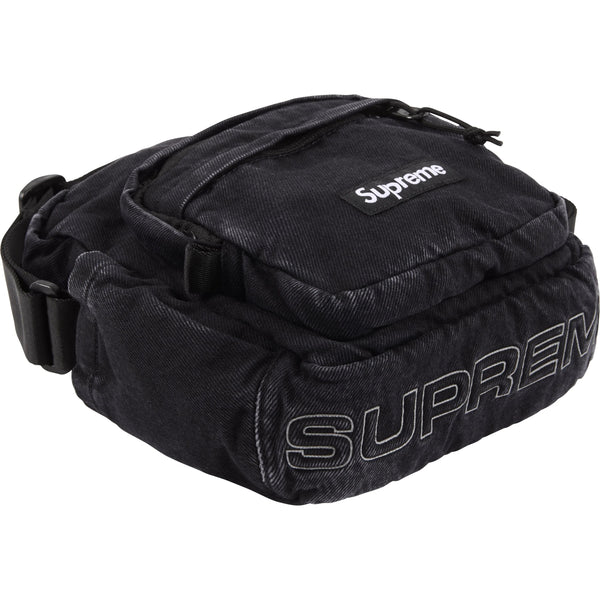 Supreme Denim Shoulder Bag Black