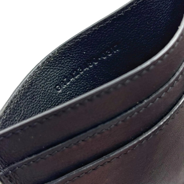 Saint Laurent Black Leather Cardholder (Pre-owned)