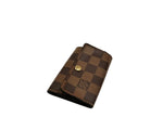 Load image into Gallery viewer, Louis Vuitton Damier Ebene 5 Key Holder (Like new) QT8H9RR
