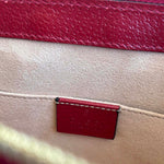 Load image into Gallery viewer, Gucci Ophidia Tote Bag GG Flora Small Red (Like new) 7BTMHWX
