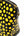 Louis Vuitton Limited Edition Yayoi Kusama Black Monogram Vernis Dots Lockit MM Bag (Vintage Condition)
