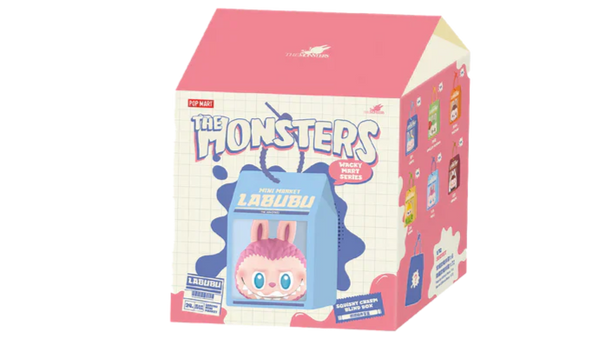Pop Mart Labubu The Monsters Wacky Mart Series Squishy Charm Sealed Case Blind Box (Sold per piece)