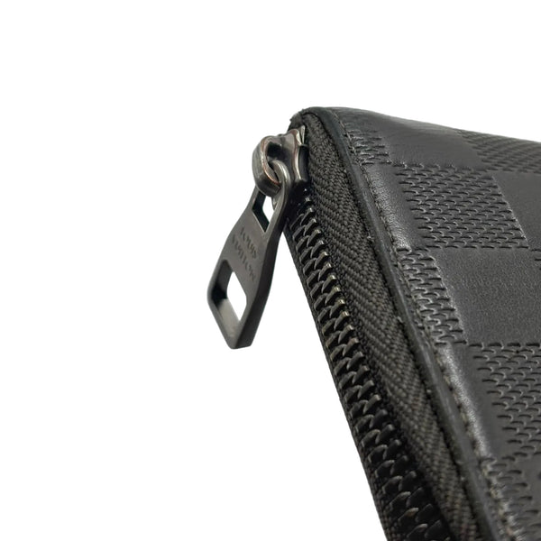 Louis Vuitton Damier Infini Zippy Vertical Wallet (Pre-owned)