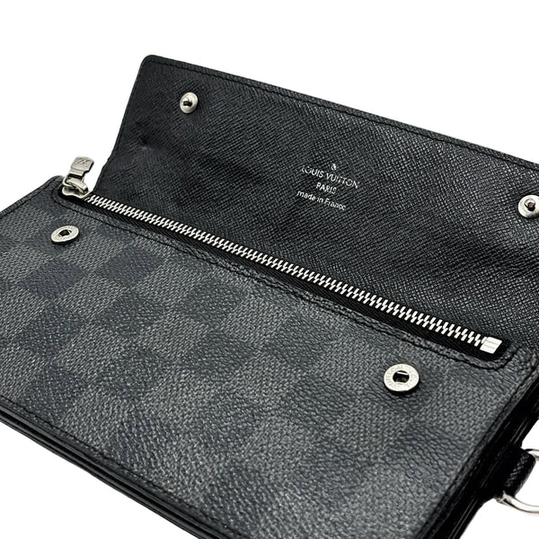 Louis Vuitton Damier Graphite Canvas Accordion Wallet (Pre-owned) GVX98CK