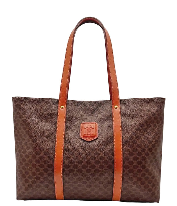 Celine Macadam Coated Canvas tote bag (Like new)