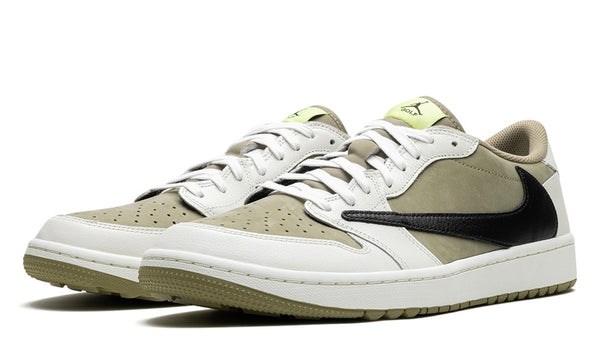 Jordan 1 Retro Low Golf Travis Scott Neutral Olive