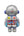 SIGNED Pop Mart MEGA SPACE MOLLY 400% Louis De Guzman
