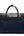 Burberry Black Label Business Bag Dark Brown/Navy Leather (Pre-owned)