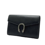 Load image into Gallery viewer, Gucci Dionysus Wallet on Chain Leather Mini Black (Like new) RMT748M
