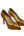 Christian Louboutin Camel Jazz Calf Leather Decollete 868 100 Pumps (Pre-owned)