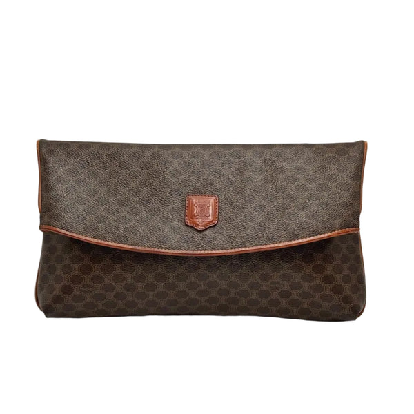 Celine Macadam Vintage Clutch Bag (Pre-owned)