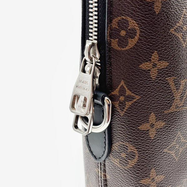 Louis Vuitton Monogram Macassar Canvas Porte-Documents Jour Bag (Like new)