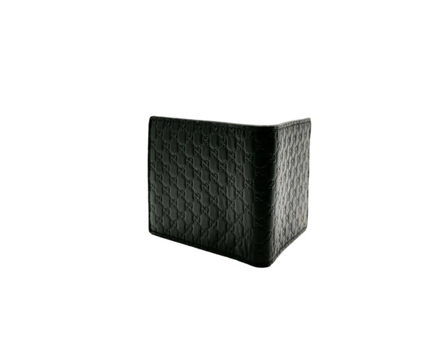 Gucci Bifold Wallet Microguccissima leather Black (Brandnew)
