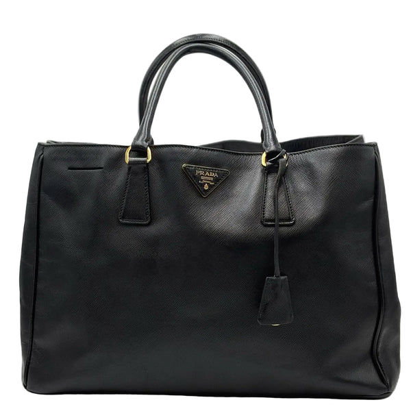 Prada Saffiano Lux Galleria Tote Large Black (Pre-owned) 7JGRCCM