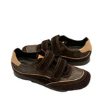 Load image into Gallery viewer, Louis Vuitton Brown Monogram Canvas and Suede Trainer (Pre-owned)
