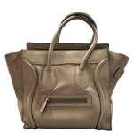 Load image into Gallery viewer, Celine Beige Leather Micro Luggage Tote (Pre-owned) 9M6GKHV
