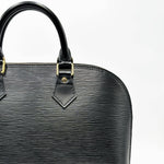 Load image into Gallery viewer, Louis Vuitton Black Epi Leather Alma PM Bag (Pre-owned) 49JQXV4
