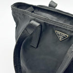Load image into Gallery viewer, Prada Nylon Tessuto Black Mini Tote Shoulder Bag (Pre-owned)

