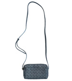 Load image into Gallery viewer, Bottega Veneta Nappa Intrecciato Nodini Mini Crossbody Grey (Pre-owned) KJ2C8R9

