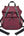 Burberry Nylon Medium Rucksack Backpack Burgundy Red (Pre-owned) KBXYH8K