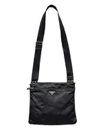 Load image into Gallery viewer, Prada Re-Nylon Messenger Bag Black (Pre-owned)
