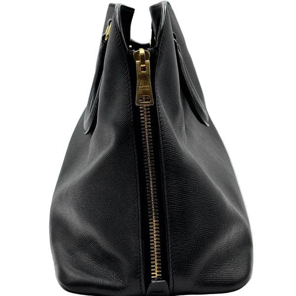 Prada Black Saffiano Leather Top Handle Tote Bag (Like new) DGRJQ2W