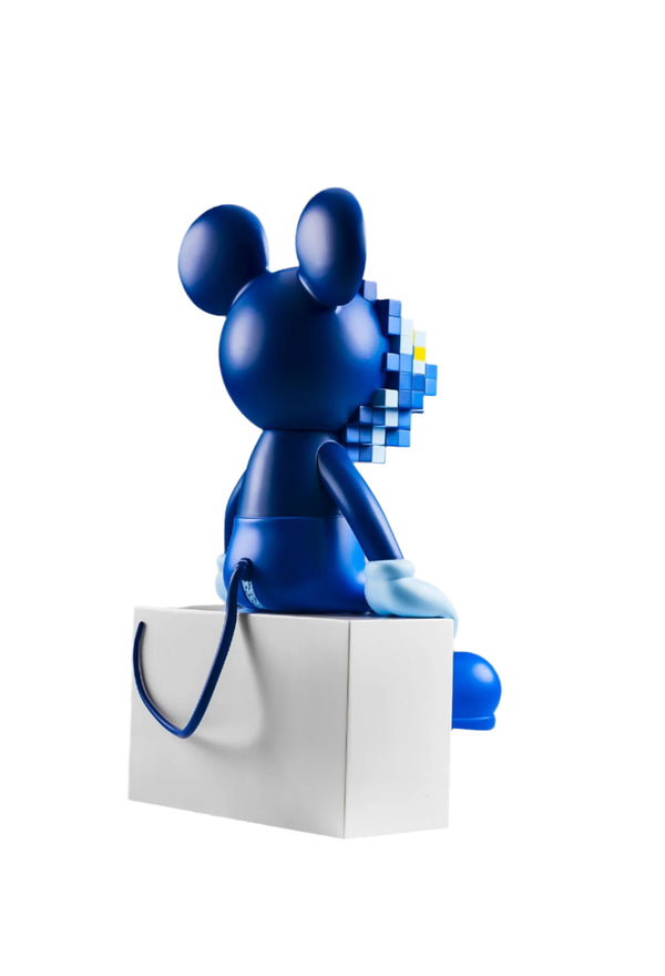 Mickey Mouse Seated Moskey (Blue) Edition of 300