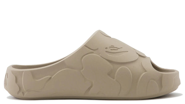 A Bathing Ape Slide #1 Beige Solid Camo
