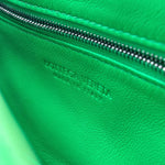 Load image into Gallery viewer, Bottega Veneta Green Leather Cassette Bag (Like new) MXV6QJ7
