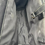 Load image into Gallery viewer, Gucci Black Guccissima Jacquard Jackie Tote (Pre-owned) 78GMTVQ
