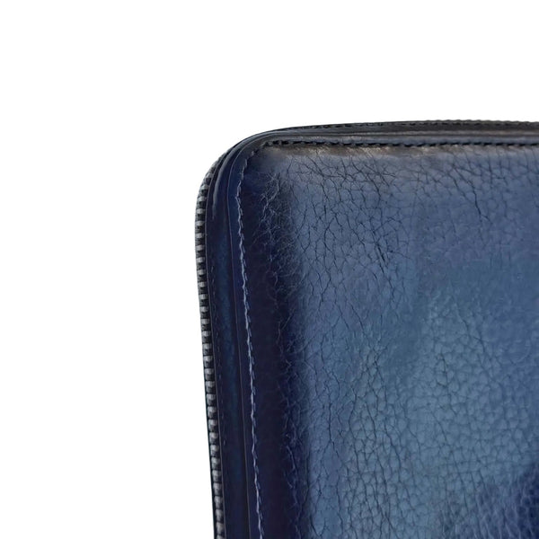 Chrome Hearts REC F ZIP Wallet 3 Cemetery Cross Patch black Leather (Vintage)