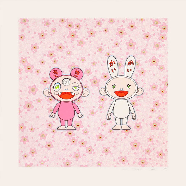 Takashi Murakami, Kaikai Kiki,
Cherry Blossoms in Bloom. Kaikai Kiki. (Framed) Edition of 100
