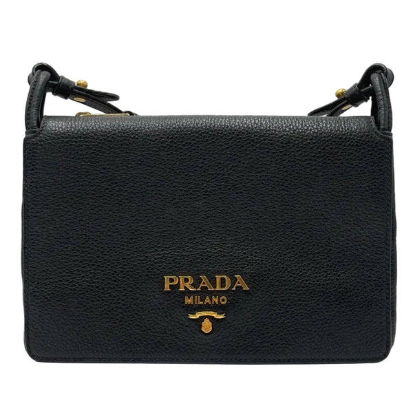 Prada Flap Vitello Daino Medium Crossbody Bag (Like new) HY9XHTK