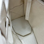 Load image into Gallery viewer, Bottega Veneta Cassette leather shoulder bag White (Pre-owned) 9THX8B3
