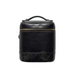 Load image into Gallery viewer, Chanel Black Lambskin Leather Cosmetic Case (Pre-owned) WY2VCQM
