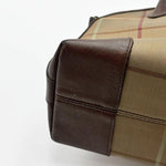 Load image into Gallery viewer, Burberry Vintage Brown Plaid Tote Bag (Pre-owned)

