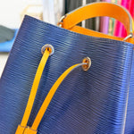 Load image into Gallery viewer, Louis Vuitton Indigo/Safran Epi Leather NeoNoe BB Bag (Pre-owned) 6TD2KQ7
