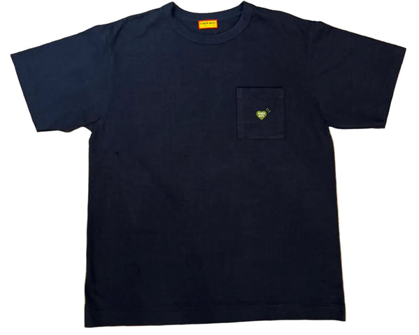 Human Made Pocket T-shirt Navy/Khaki Heart