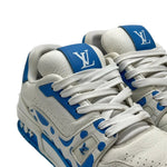 Load image into Gallery viewer, Louis Vuitton x Yayoi Kusama Trainer White Blue (Pre-owned)
