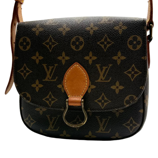 Louis Vuitton Saint Cloud Handbag Monogram Canvas (Pre-owned) 8YG4B39