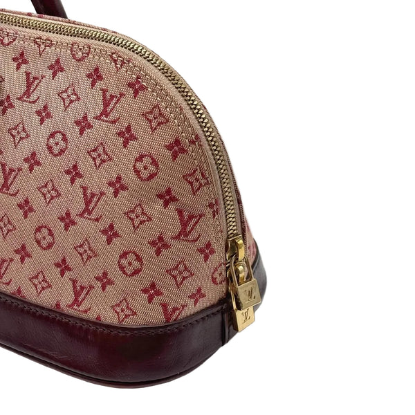 Louis Vuitton Cherry Monogram Mini Lin Horizontal Alma Bag (Pre-owned)