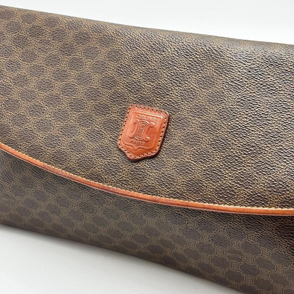 Celine Macadam Vintage Clutch Bag (Pre-owned)