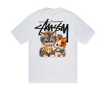 Load image into Gallery viewer, Stussy Kittens Tee 'White'
