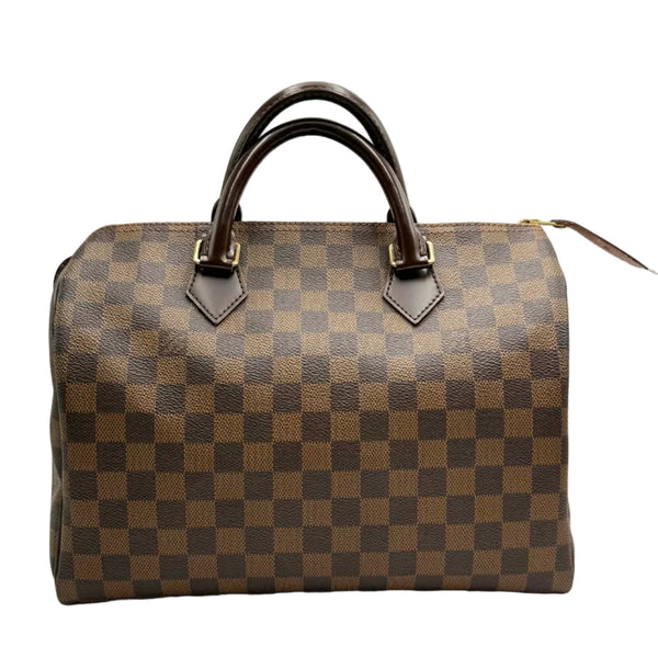 Louis Vuitton Speedy 30 handbag Damier Ebene Canvas (Like new) 3JB3VYC