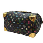 Load image into Gallery viewer, Louis Vuitton x Takashi Murakami Black Monogram Multicolor Speedy 30 Bag  (Pre-owned)
