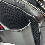 Load image into Gallery viewer, Gucci Belt Bag Soft GG Supreme Web Strap Black Red (Pre-owned) QDTTJ44
